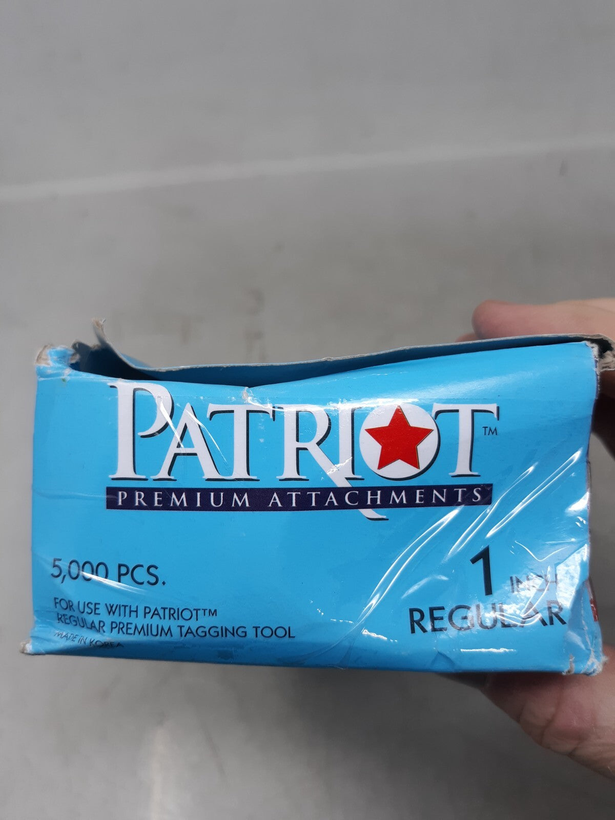 Patriot Premium Attachments 1 In Regular 5000 Pcs. Clear