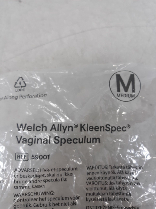 Welch Allyn 59001 KleenSpec Disposable Vaginal Speculum