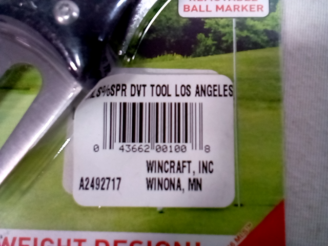 WinCraft Los Angeles MLS Spring Action Divot with Removable Ball Marker