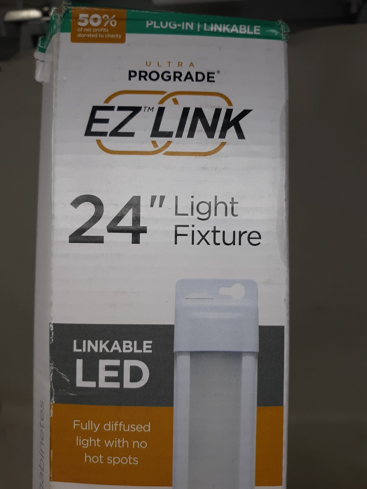 EZ Link Linkable Plug-in 24 in. LED White Under Cabinet Light