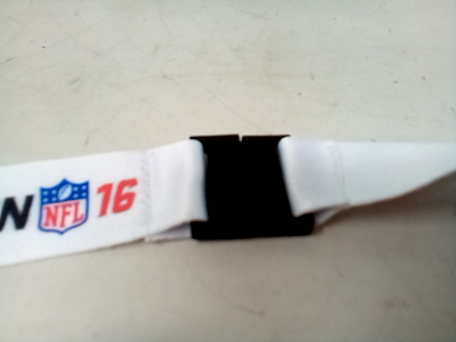 Lot of 2 EA Sports Madden NFL 2016 Neck Strap Lanyards with Badge Clip Holders -