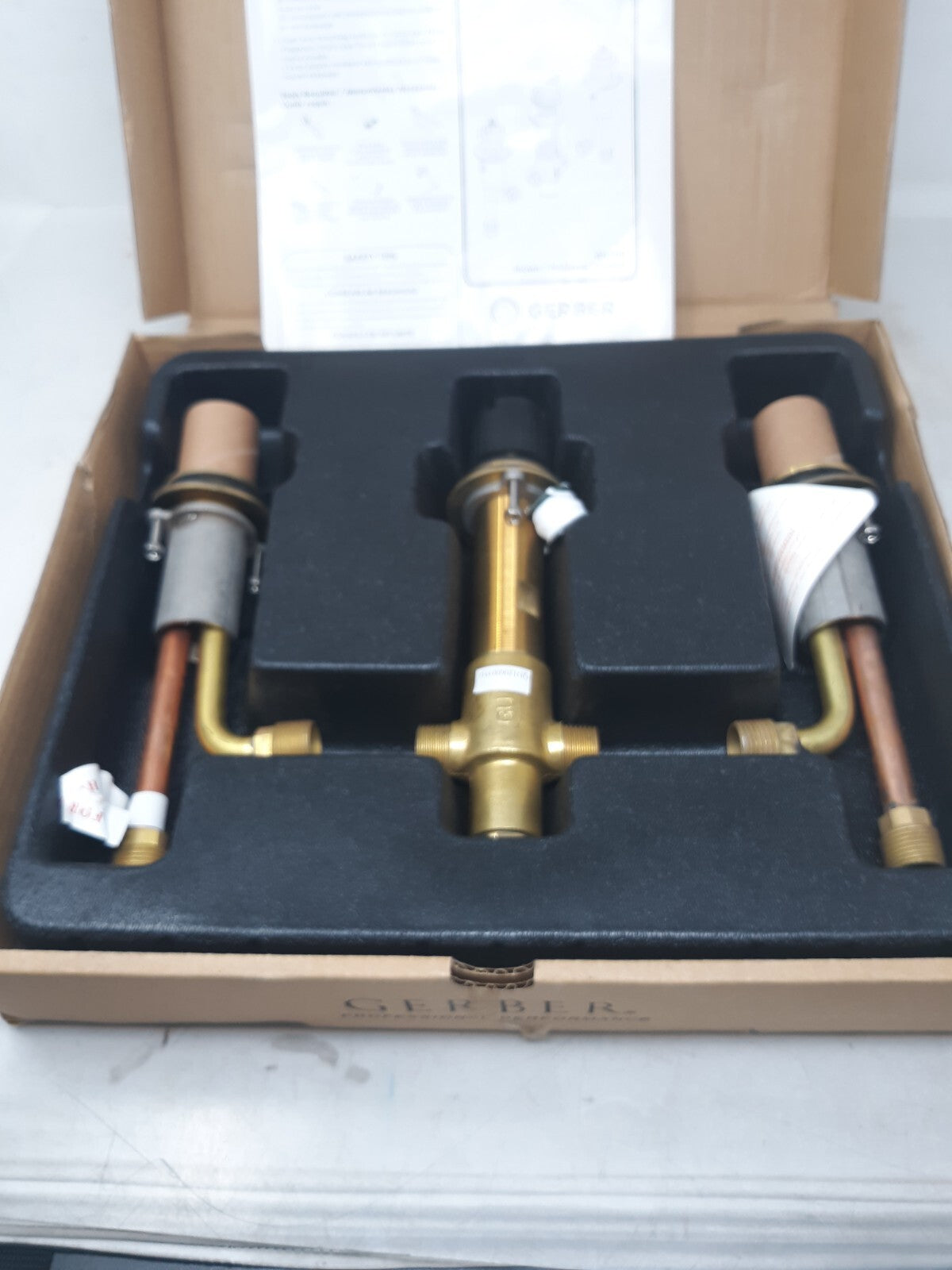 Gerber GH-410 Roman Tub Widespread Rough in Valve Pack