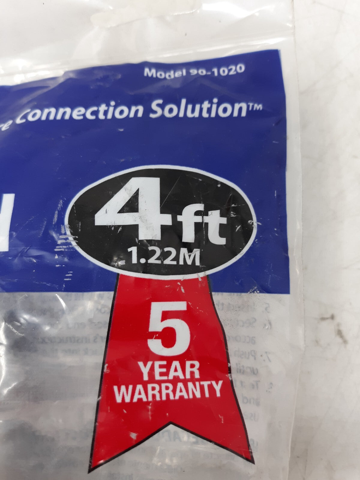 Certified Appliance Accessories 4ft Electric Dryer Cord 10/3 Gauge 30A 3-Prong