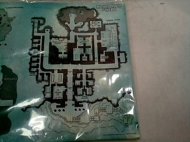 Dungeons and Dragons Mythic Odysseys of Theros Maps