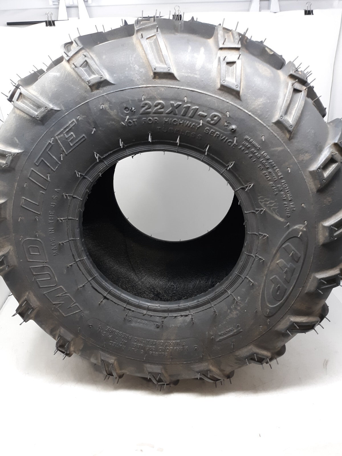 ITP Mud Lite ATV Tire 22x11-9 (22x11-9) 6-Ply All-Terrain Off-Road