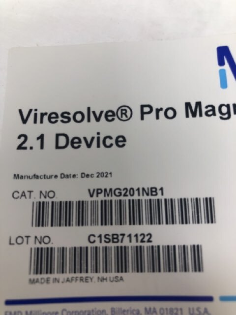 Merck - VPMG201NB1 - Viresolve Pro Magnus 2.1 Device