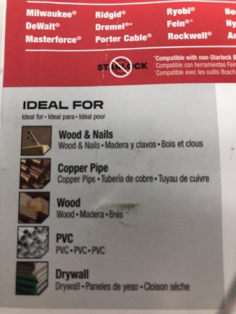 One Fit Imperial Blades IBOAT337-1 Wood&Nails Storm Titanium