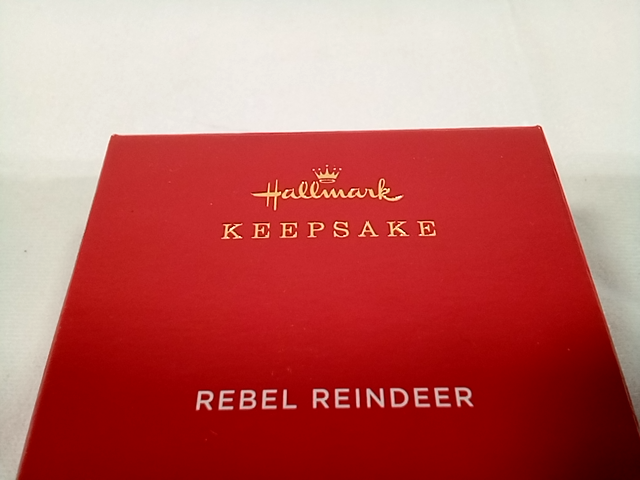 Hallmark Keepsake Rebel Reindeer Ornament Christmas Tree Ornament 2021 Limited E