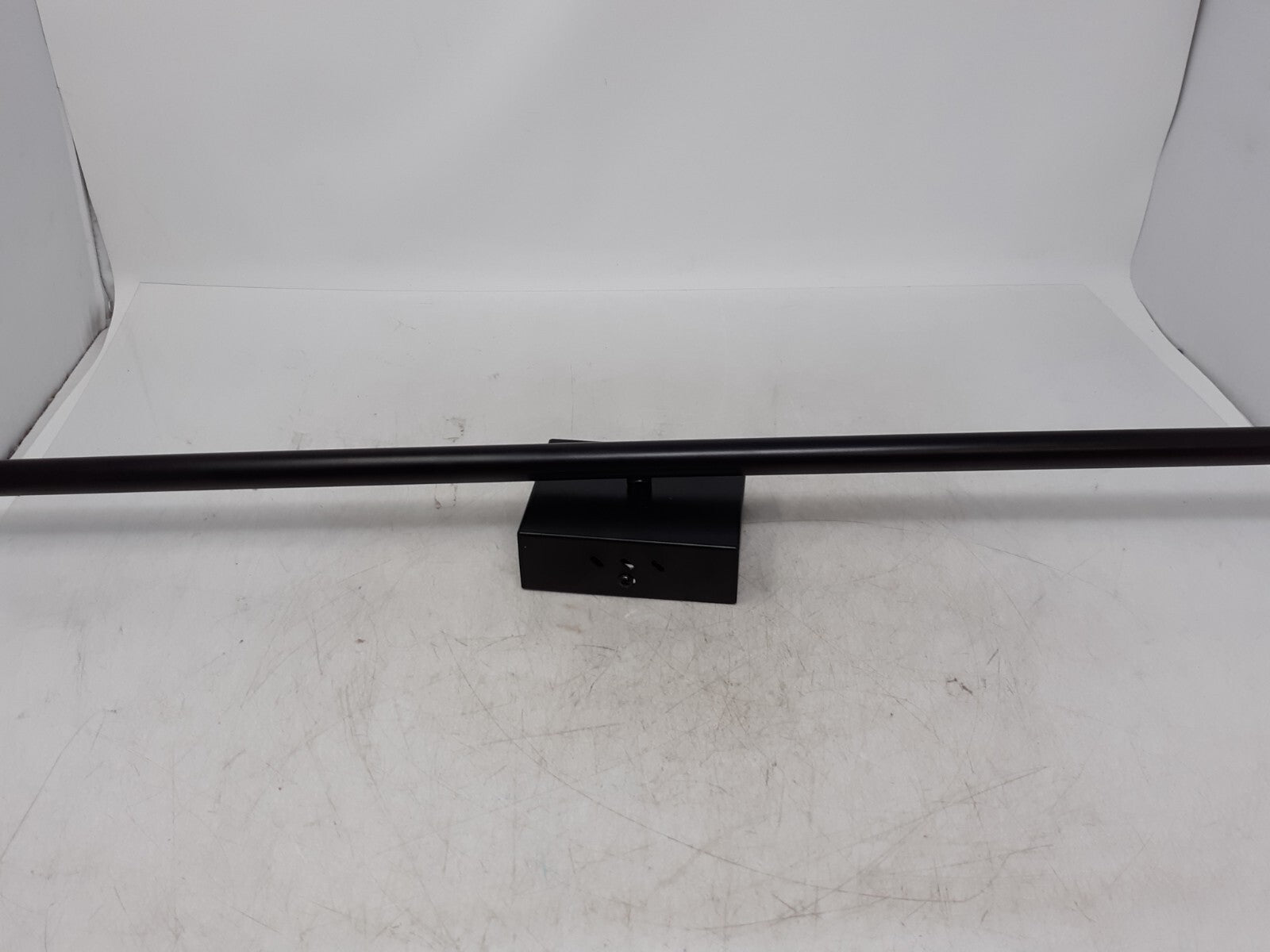 LARTOUSH Modern Wall Sconce Light Fixture – 27.8 Inch, LED, Black (2-Pack)