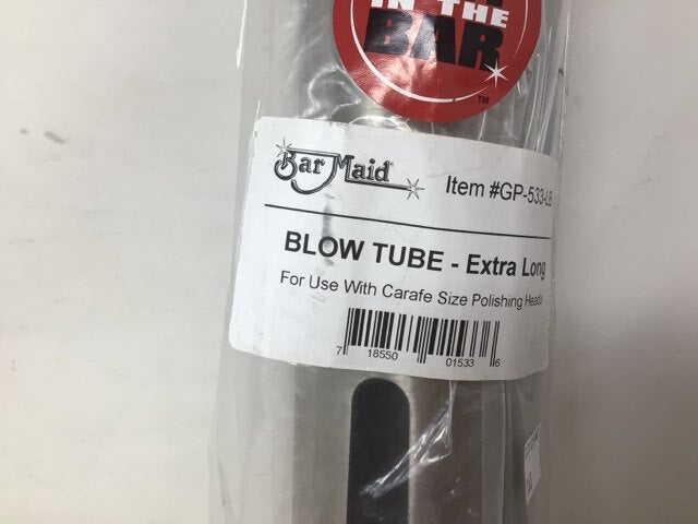 Bar Maid GP-533-LB Extra Large Warm Air Blow Tube Chrome