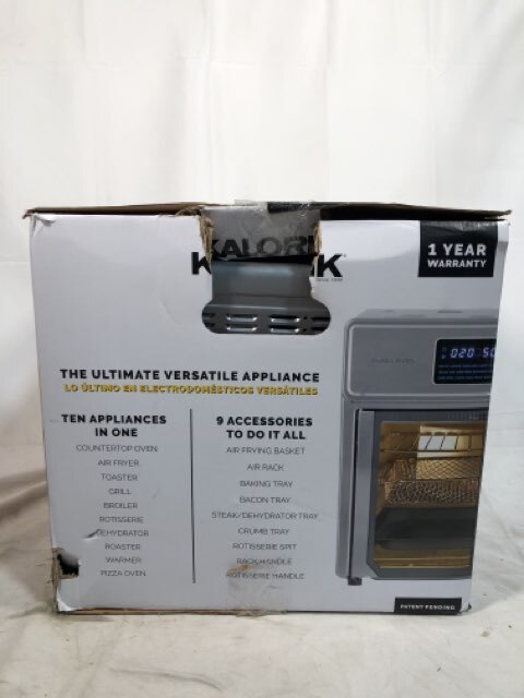 Kalorik AFO 46045 SS MAXX 26 Quart Digital Air Fryer Oven AFO