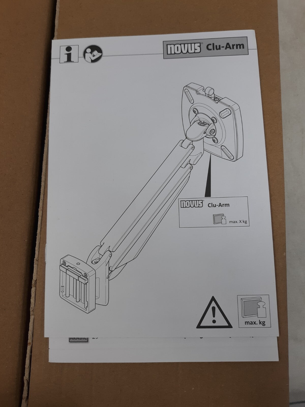NOVUS TSS Monitor Holder Basic Folding Arm III