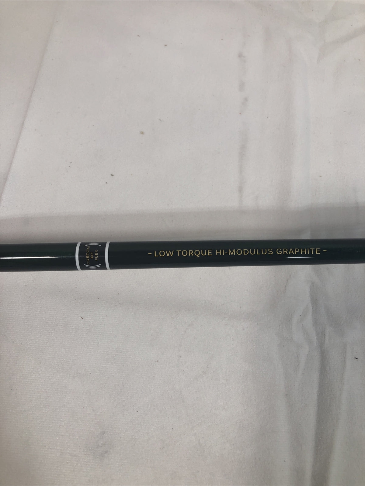 Custom Fit Flex, Low Torque Hi-Modulus Graphite