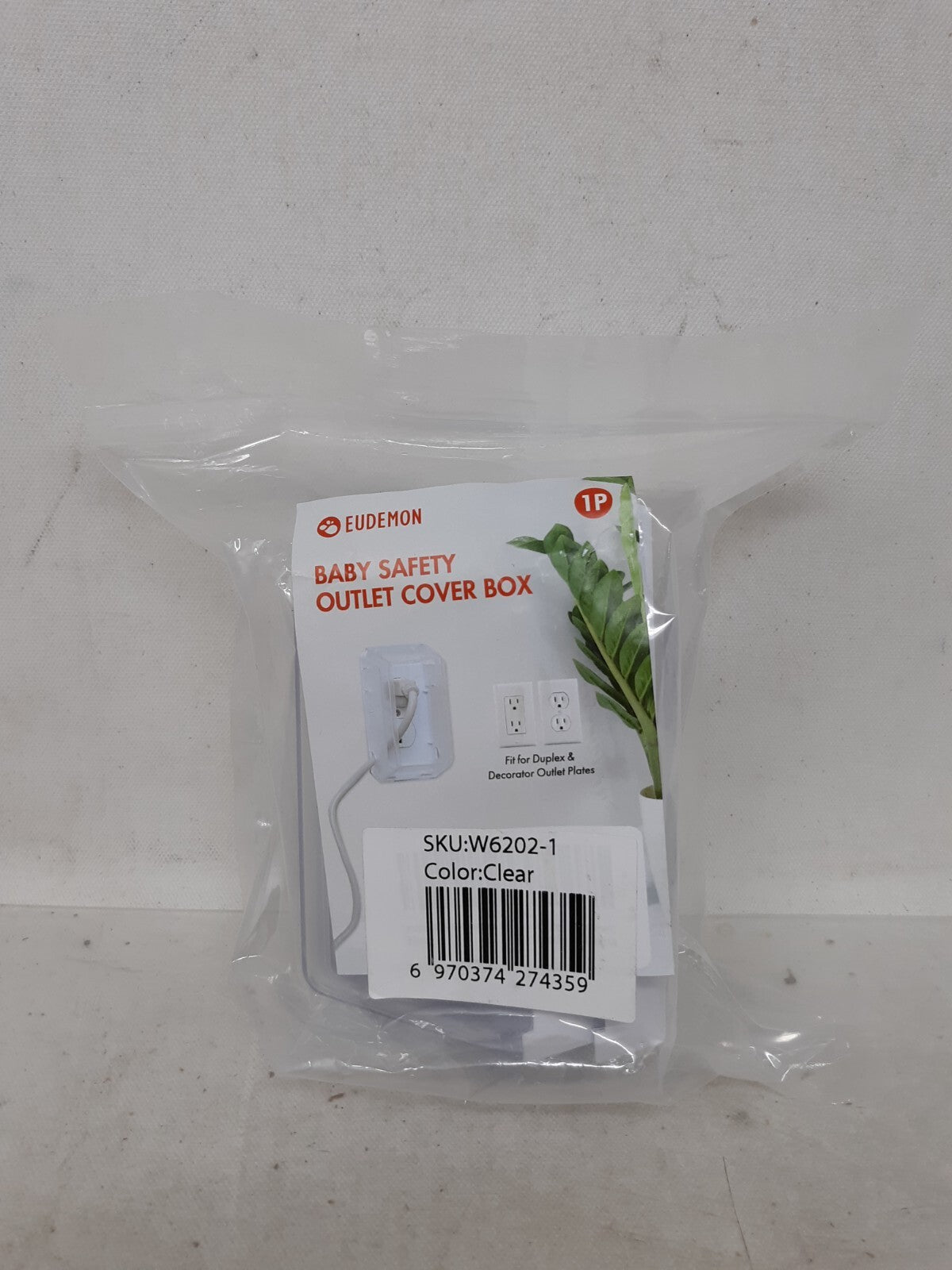 EUDEMON Baby Safety Outlet Cover Box 1 Pair