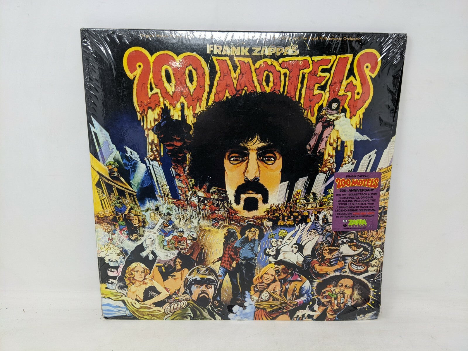 Frank Zappa - 200 Motels - 50th Anniversary 2X LP Red Vinyl