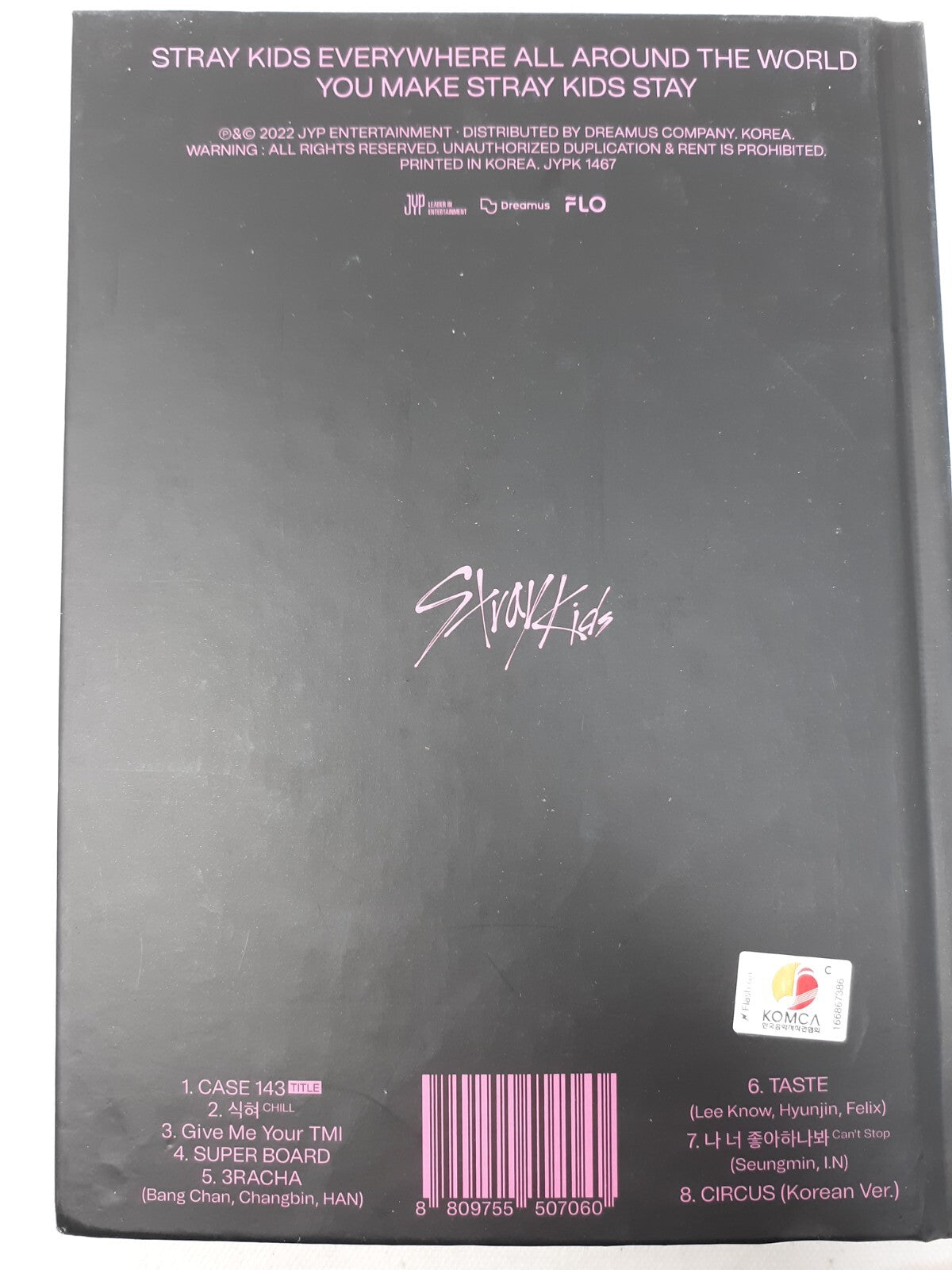 Stray Kids - Maxident (2022, CD, Heart Version) Poster,Photocards,Postcard,Book