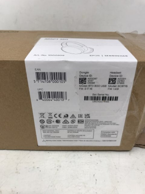 Epos Sennheiser ADAPT Double-sided Bluetooth Headset 3601000209