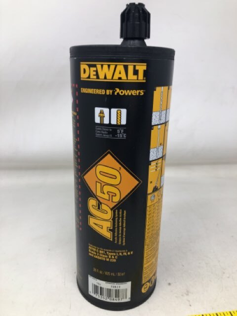 DeWalt - AC50 Adhesive Anchoring System