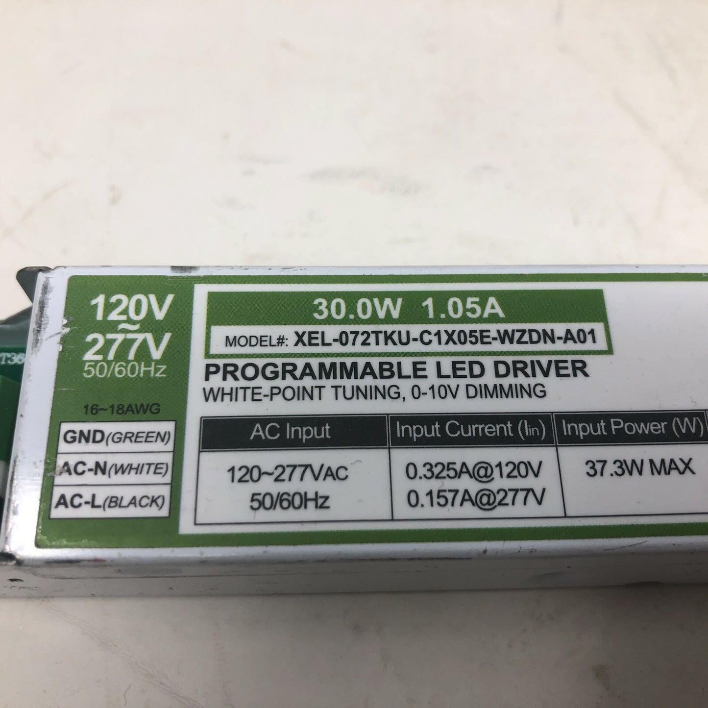 Programmable LED Driver - XEL-072TKU-C1X05E-WZDN-A01 - LOT OF 4