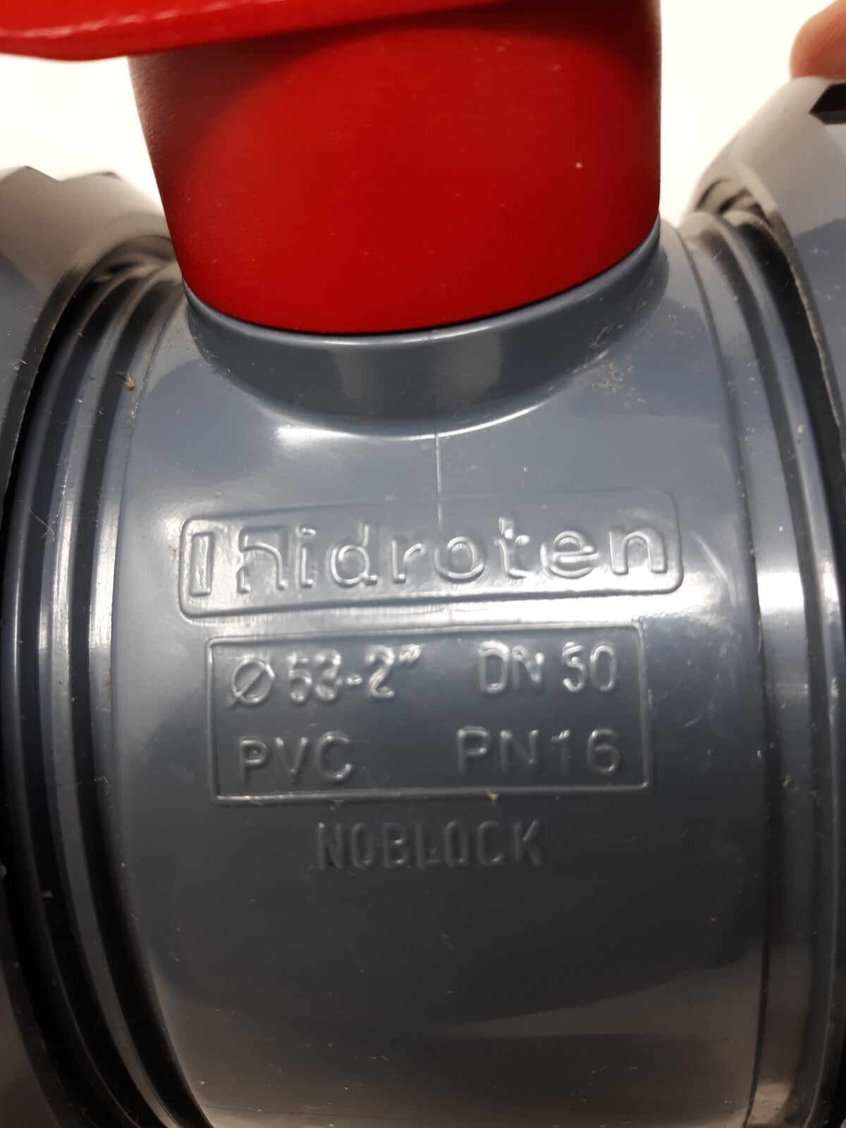 Hidroten Ball Valve Fittings Outlet - PE - Basic System 3" Diameter