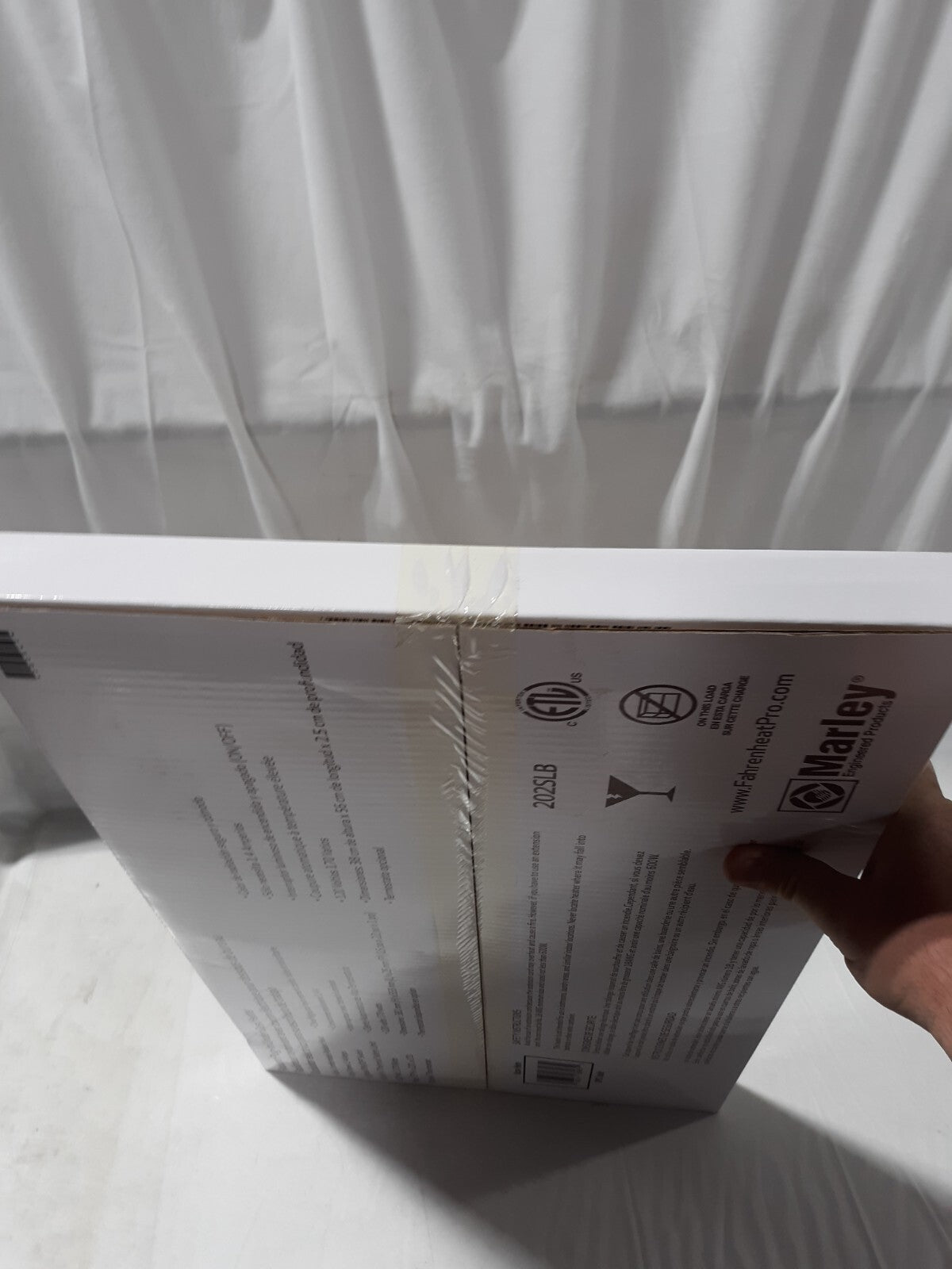 MARLEY Radiant Under Desk Panel Heater Model #202SLB