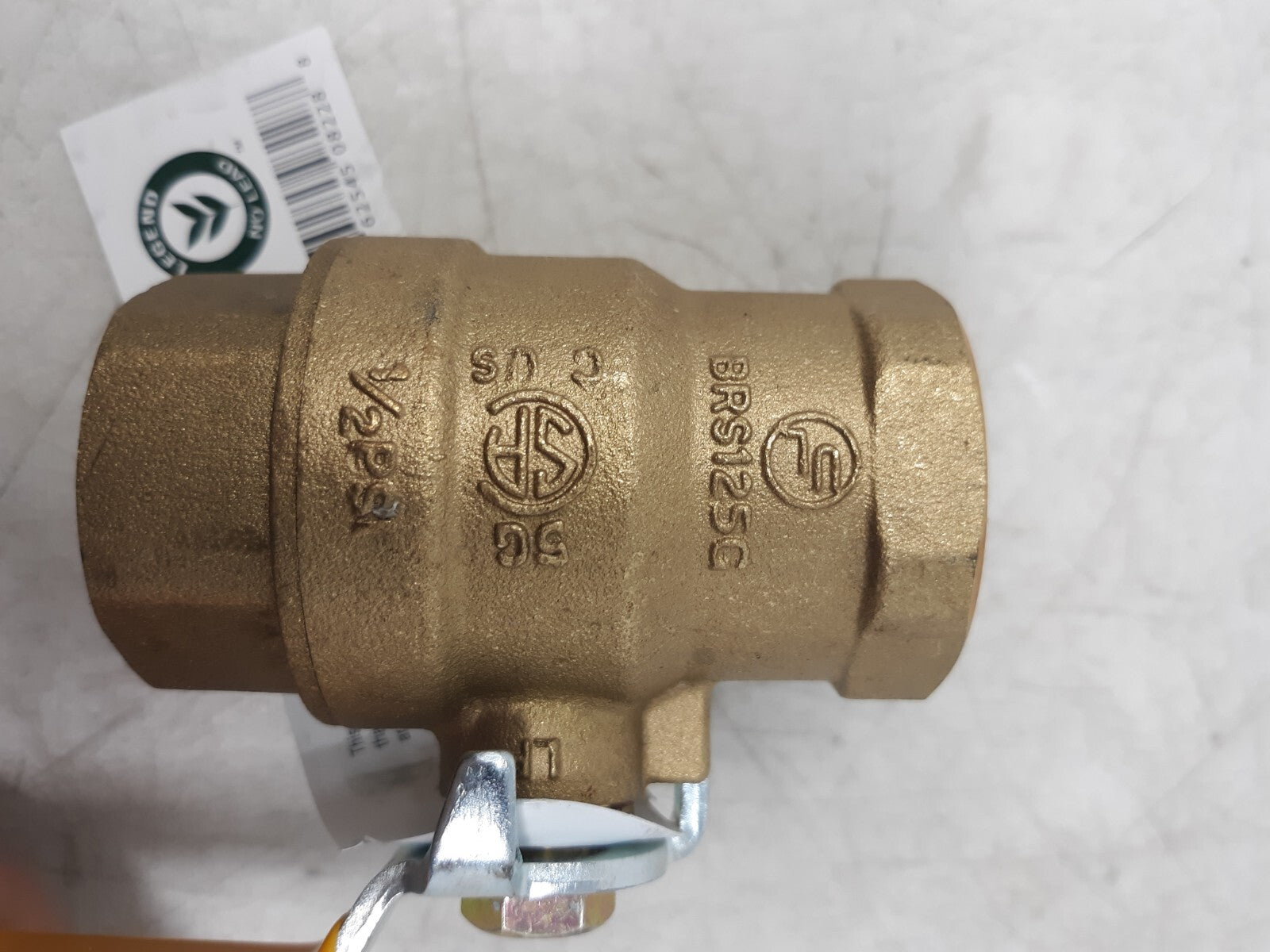 Legend Valve T-1002NL 1" Brass Full Port No Lead Ball Valve