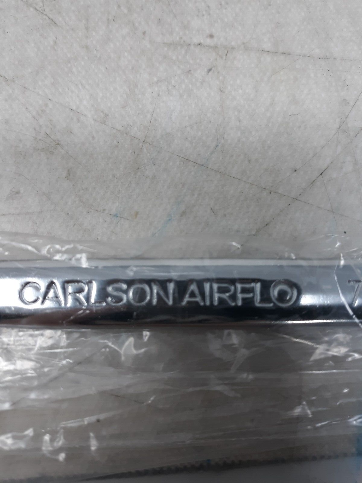 Carlson Airflo 7/16” SAE Ratcheting Combination Wrench 12 Point Chrome Vanadium