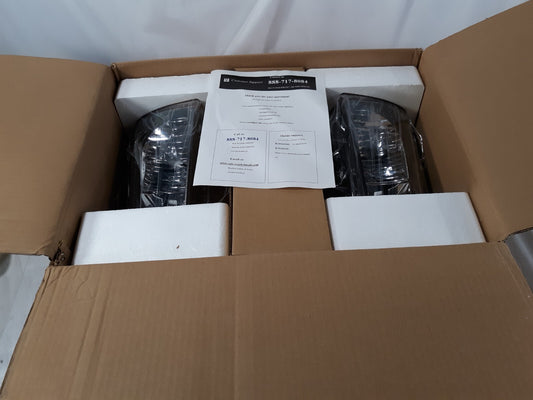 HA0101W134 Headlights For 03-06 Chevy Silverado 1500-3500 Avalanche 07 Silverado