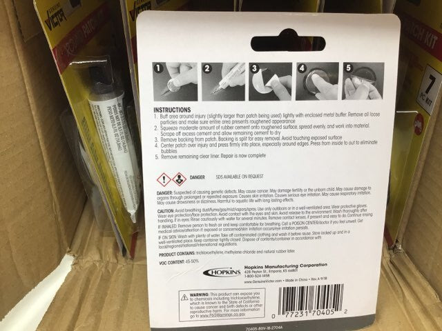Hopkins 22-5-70405-8Round Patch Kit For All - 12 Box
