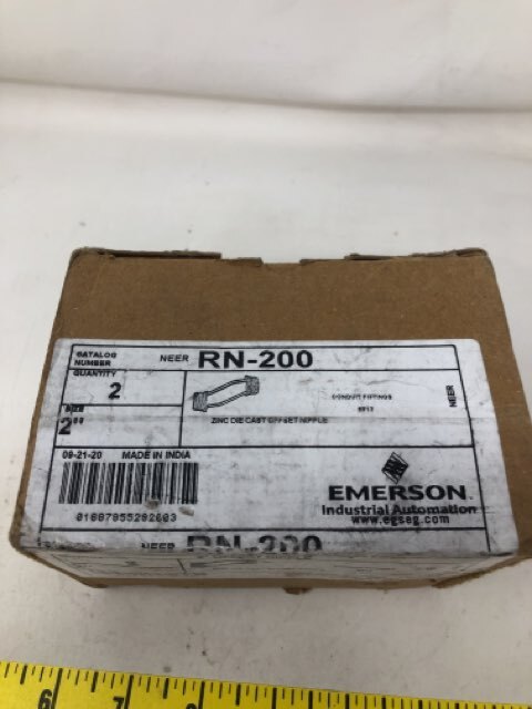 EMERSON- 2" Offset Nipple QTY 2