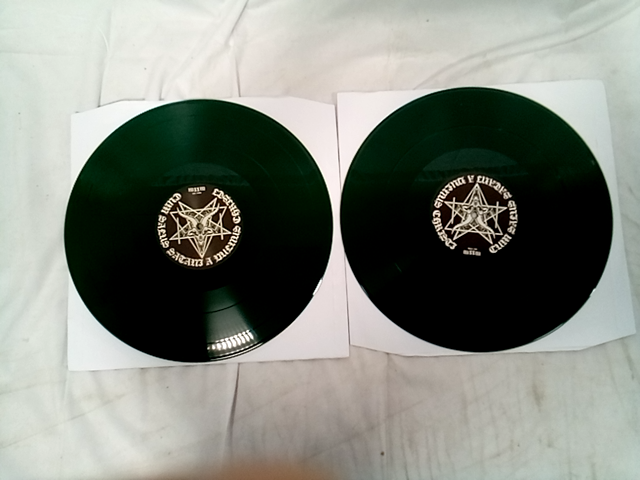 Lot of 2 Rabid Death's Curse 2 LP vinyl Record - Green