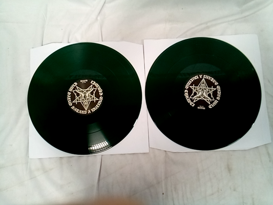 Lot of 2 Rabid Death's Curse 2 LP vinyl Record - Green