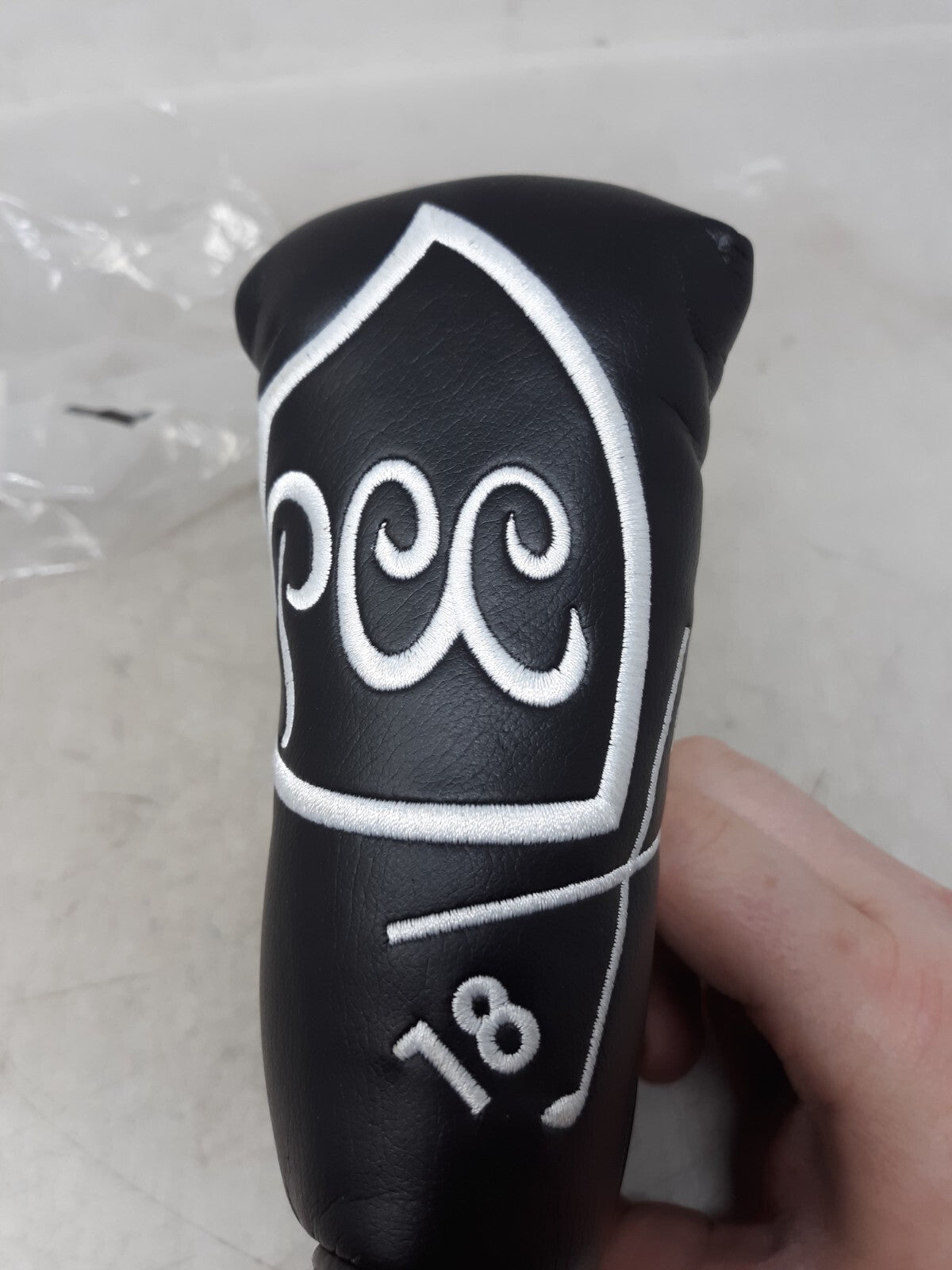 AM&E Snap Fit Putter Golf Head Cover - PCC 1890, Black