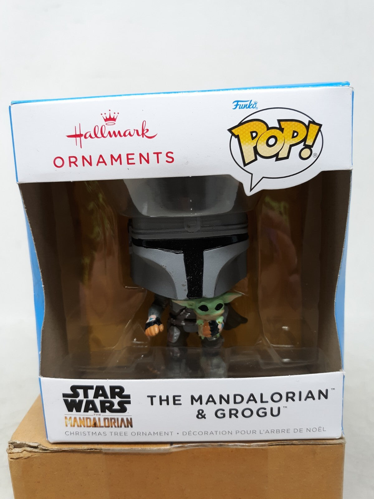 Hallmark Star Wars the Mandalorian with Child Funko POP Christmas Ornament