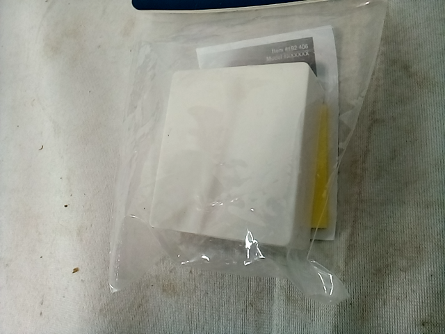 Commercial Electric Surface Mount Ethernet Jack, White