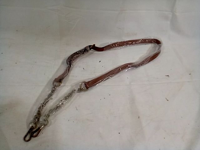 Deluxe Brown Leather Horse Wither Strap, 54