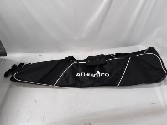 Athletico Rolling Double Ski Bag for kids- Padded with Wheels