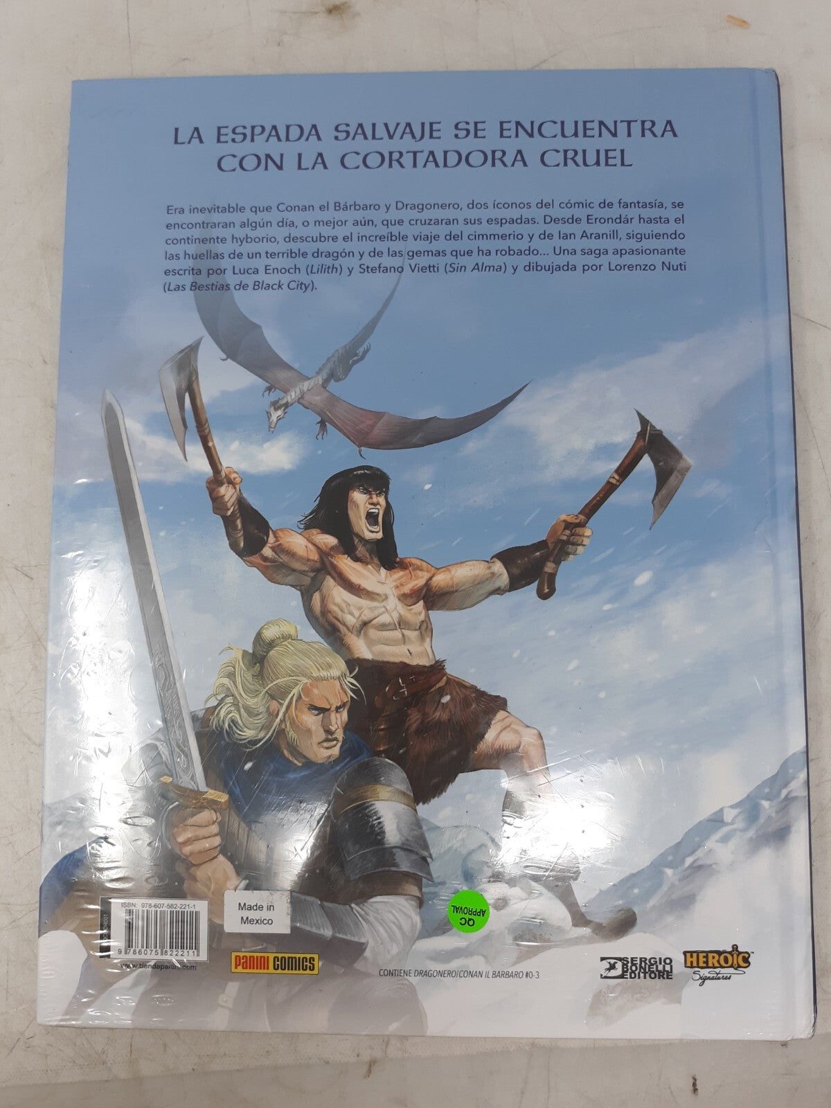 Dragonero & Conan: Las Gemas de Aquilonia (Hardcover, Panini Comics, Spanish)
