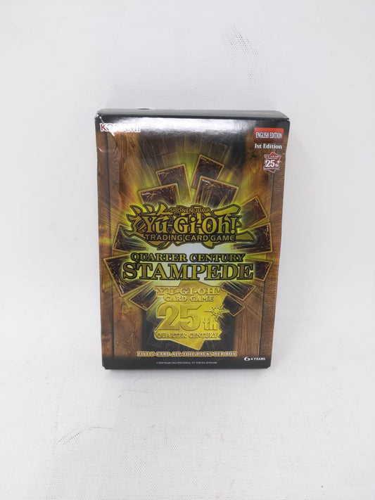 Yu-Gi-Oh! Quarter Century Stampede ALL FOIL- 1st Edition retail box-5 Packs of 5