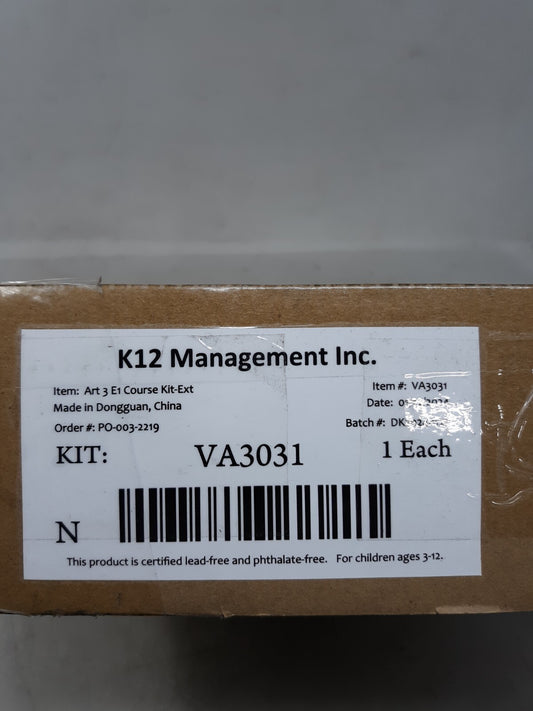 K12 Summit Art 3 E1 Course Kit