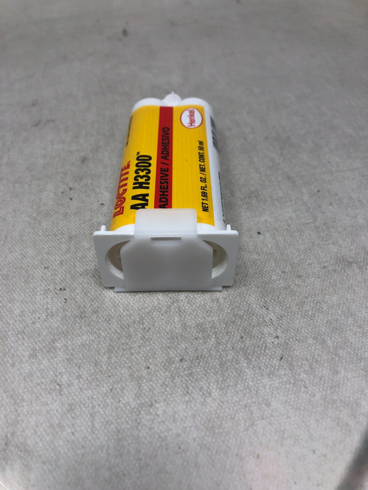 Loctite H3300 Acrylic Adhesive,  Dual-Cartridge,  1.69 oz.,  Yellow,  5 min.