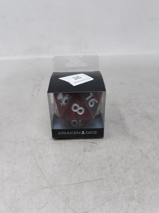55mm Polished Sharp Edge d20 - Prawject 34