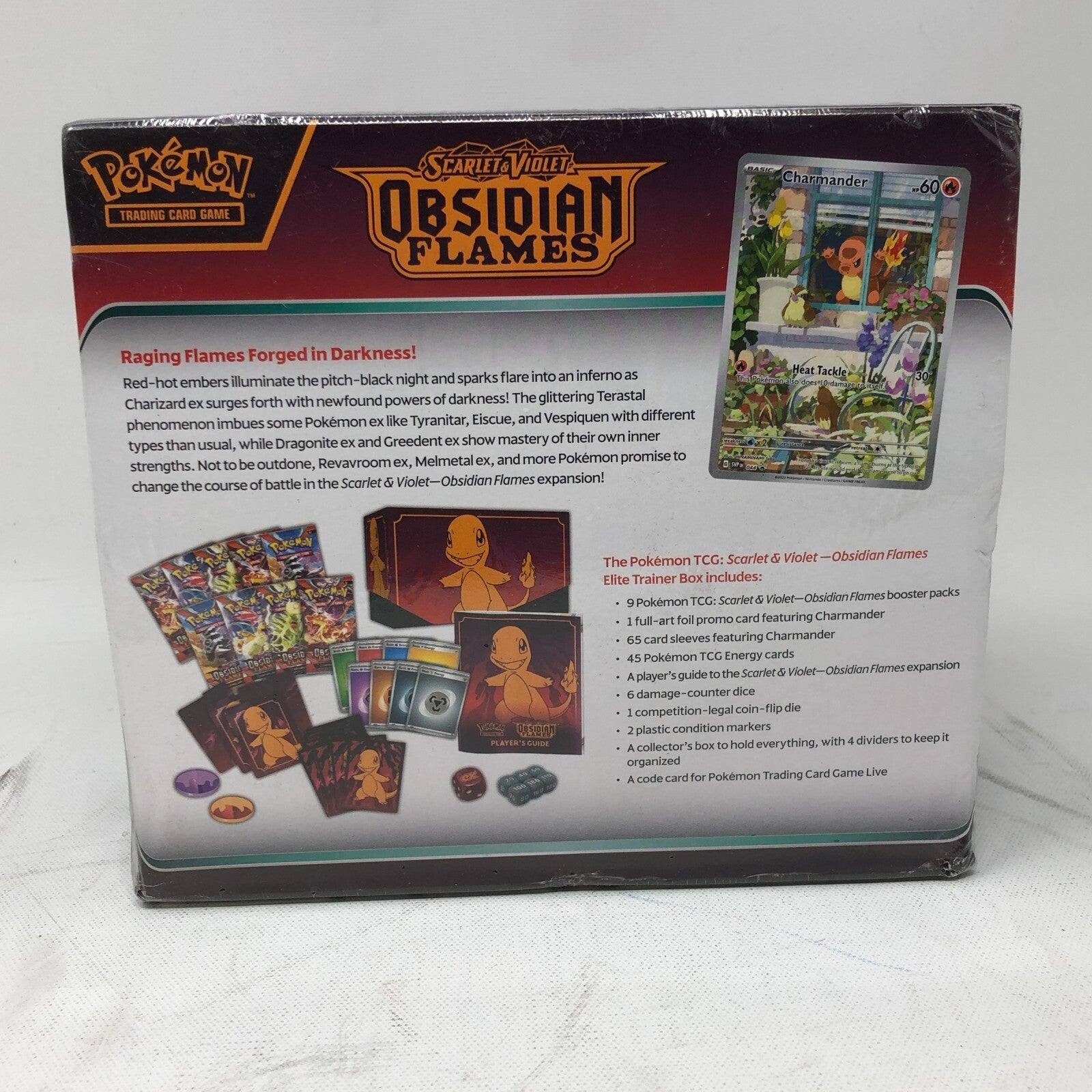 Pokémon: Scarlet & Violet: Obsidian Flames Elite Trainer Box