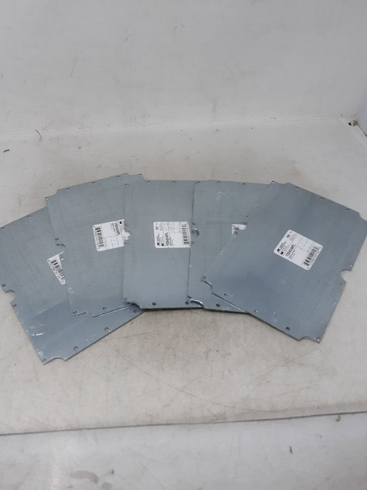 (QTY5) Hammond Panel Inner 1554 PB Series Enclosure Steel 227mm x 146mm 1554VAPL