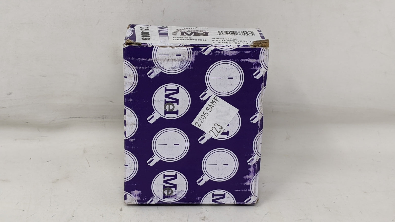 Mei Industrial Fillable Pressure Gauge - 1.6 - +25bar - 6083141700