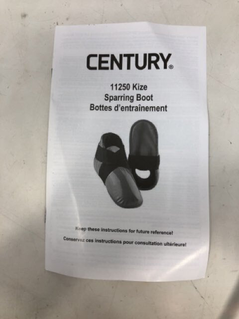 Century Kize Sparring Boots Red 3/4