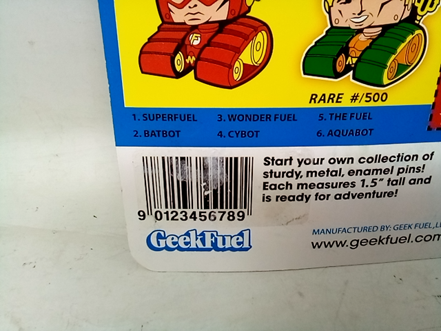 Epic Enamels Geek SuperFuel Pin