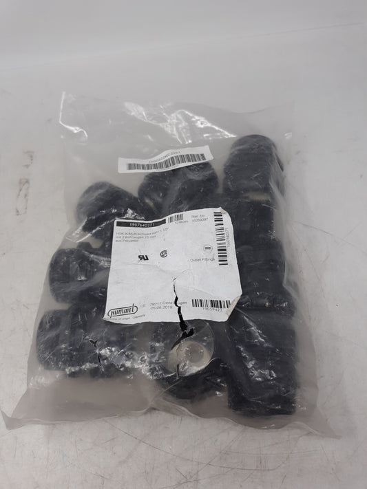 HUMMEL 1597640371 Cable gland HSK-K SCHWARZ NPT 1 1/4" (10 PIECES)
