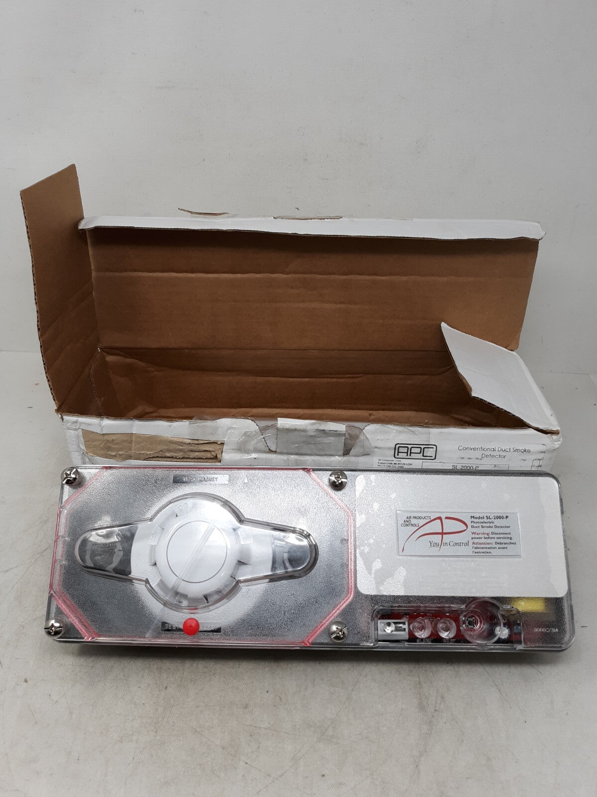 APC SL-2000-P Photoelectric Duct Smoke Detector