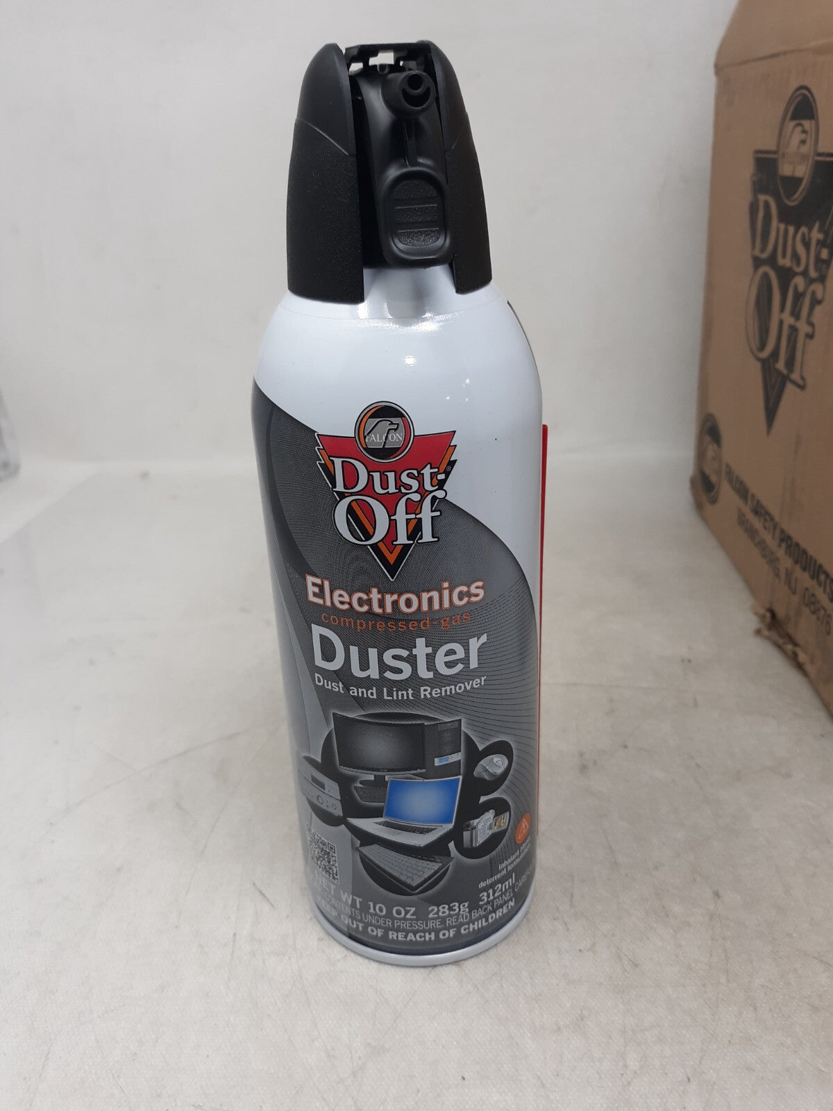 12 pk Compressed Air Computer TV Gas Cans Duster 10 oz Dust Off Keyboard Laptop